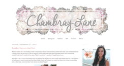 Desktop Screenshot of chambraylane.com